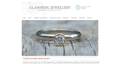 Desktop Screenshot of glasswingjewellery.com